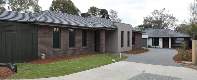 Central Avenue Bayswater Construction of two single storey dwellings